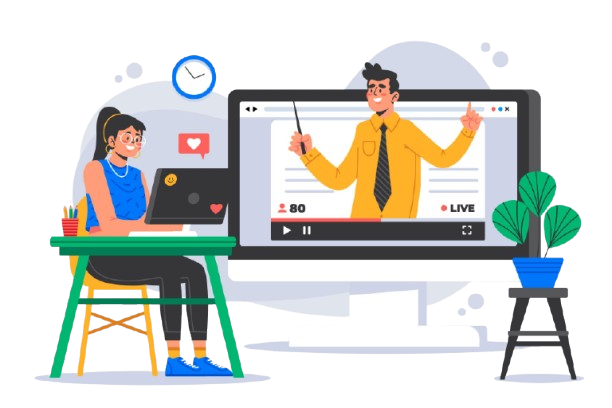 Our Courses concept vector